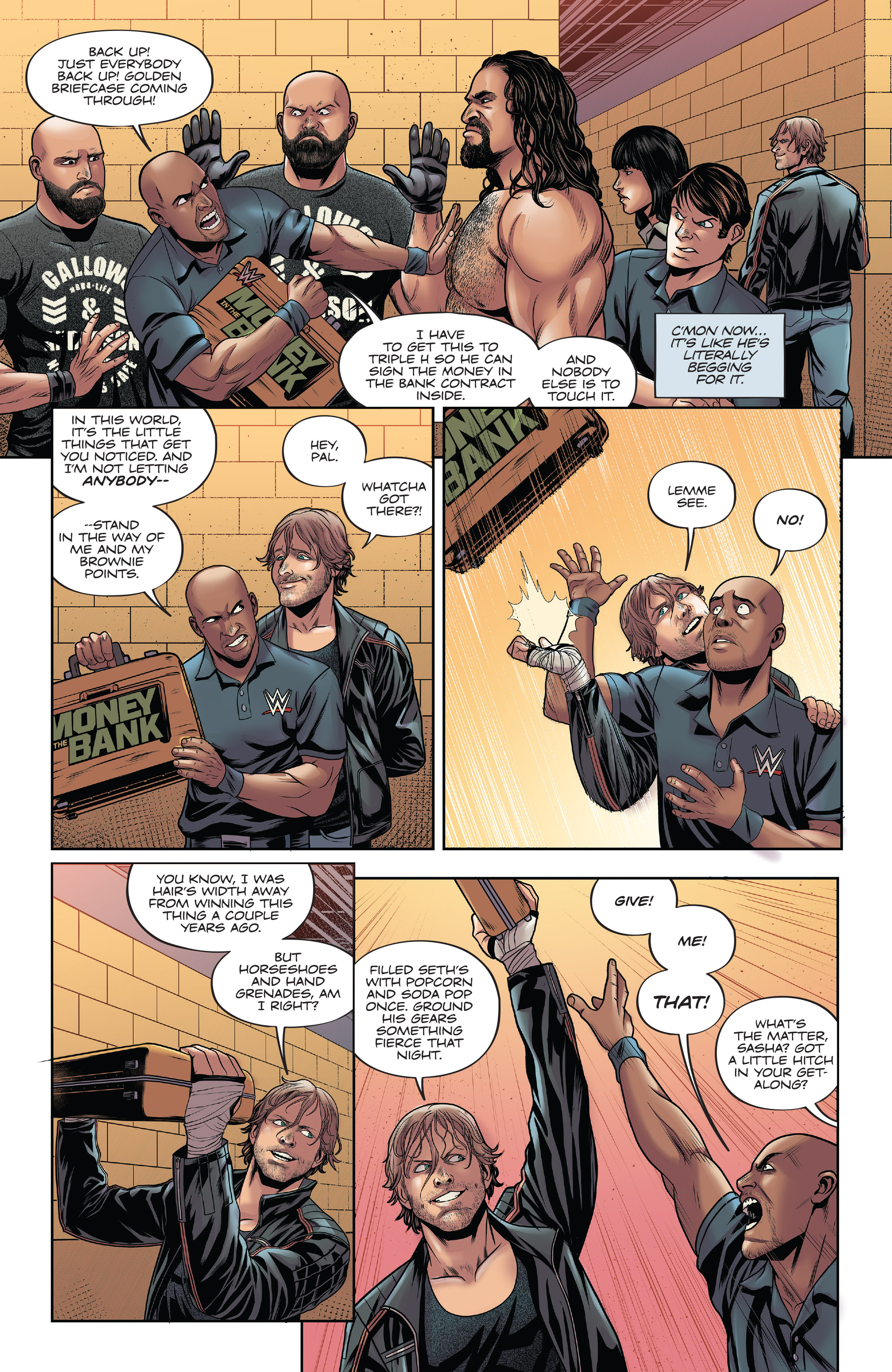 Read online WWE comic -  Issue #5 - 7