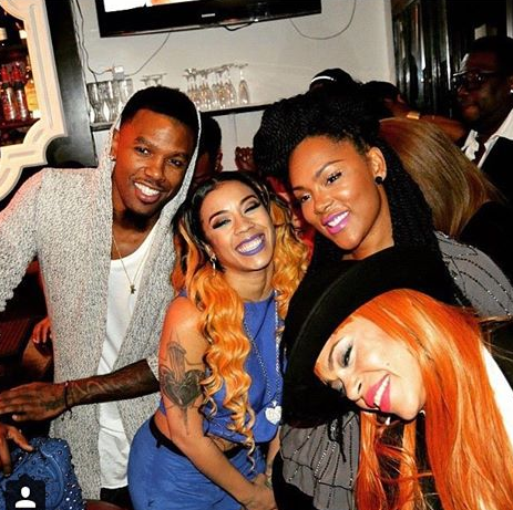 Daniel Gibson and Keyshia Cole Getting Back Close Together At An Event