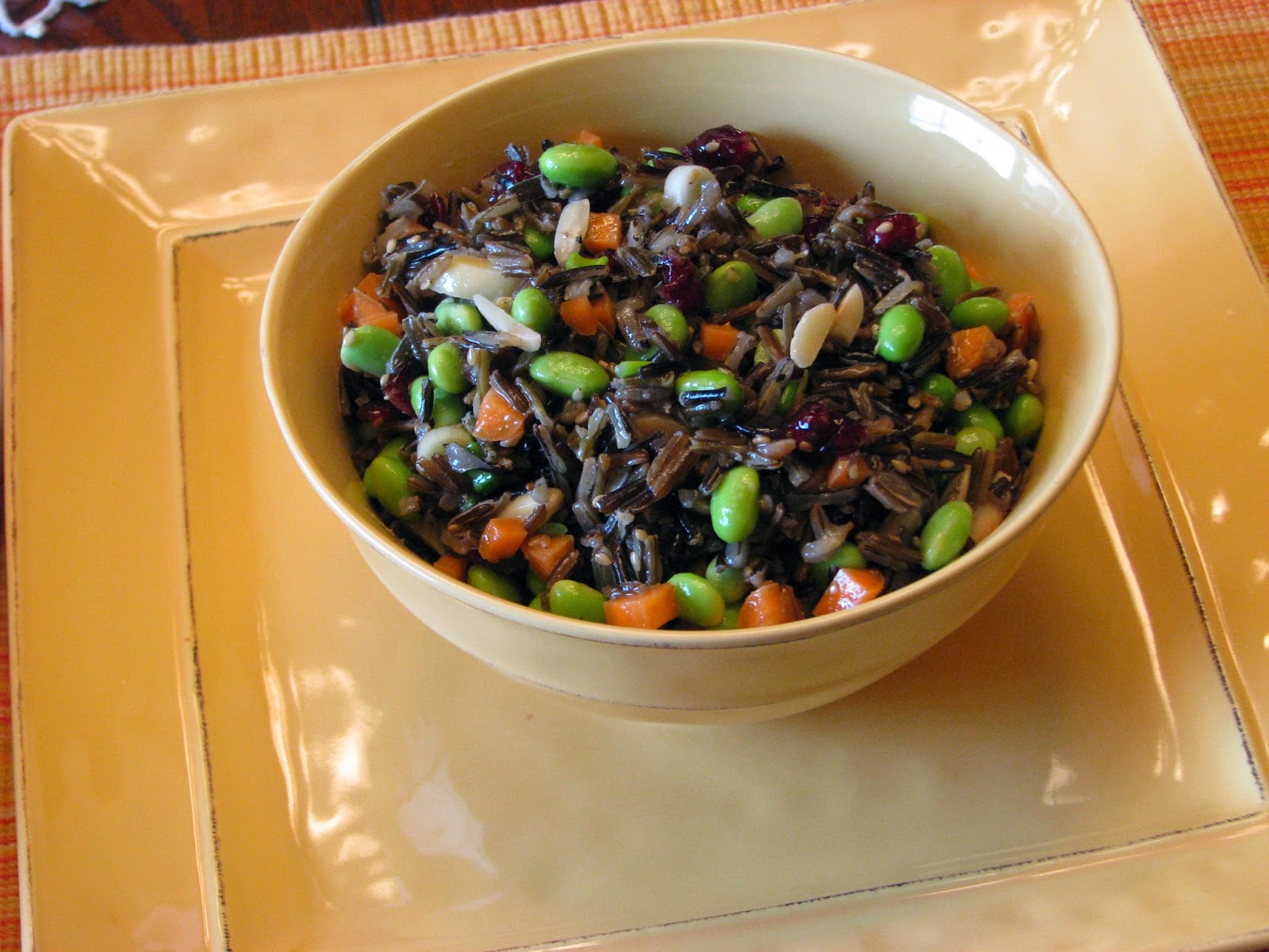 TheFultonGirls Wild Rice and Edamame Salad Recipe