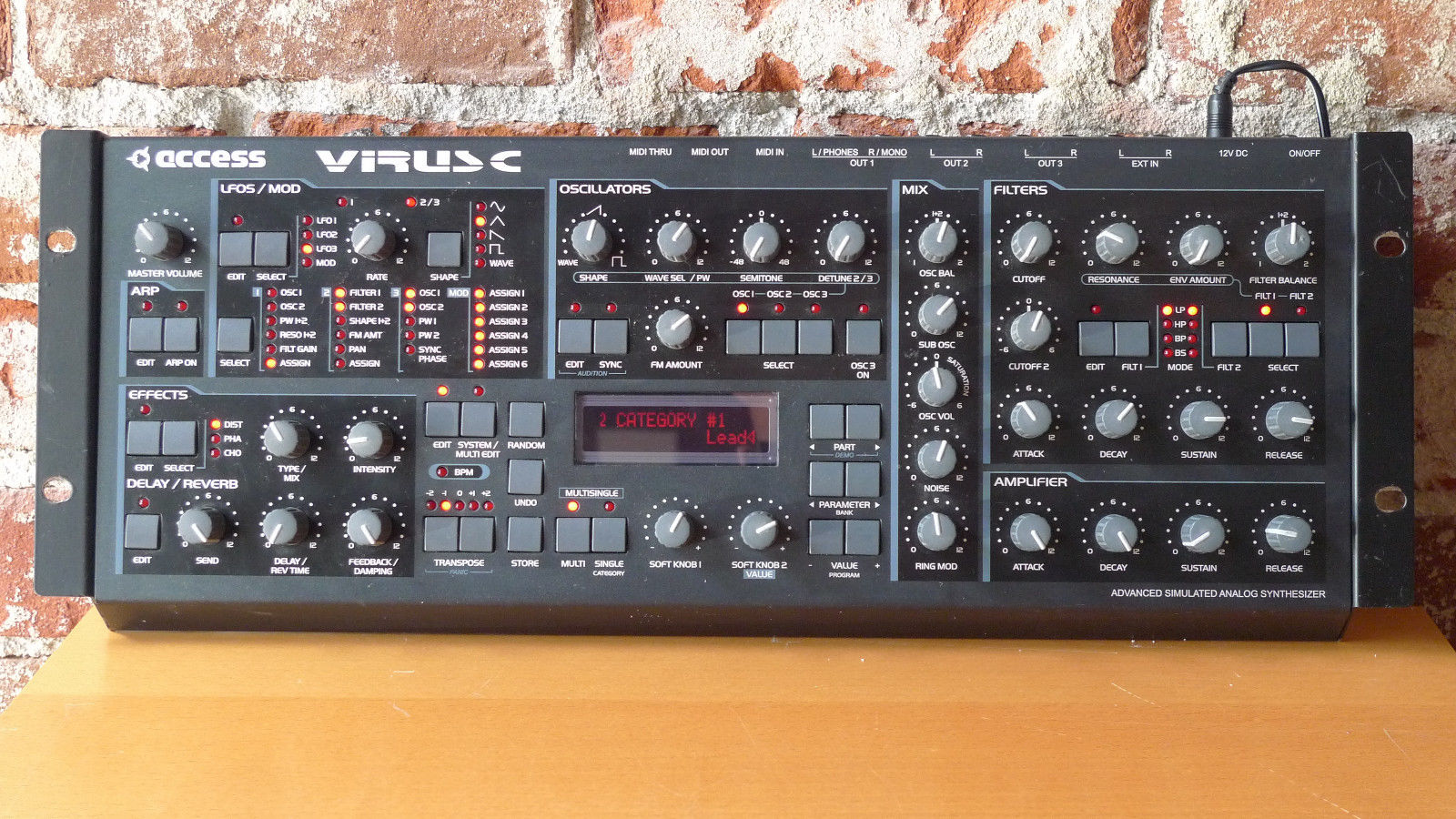 MATRIXSYNTH: ACCESS VIRUS C Rack