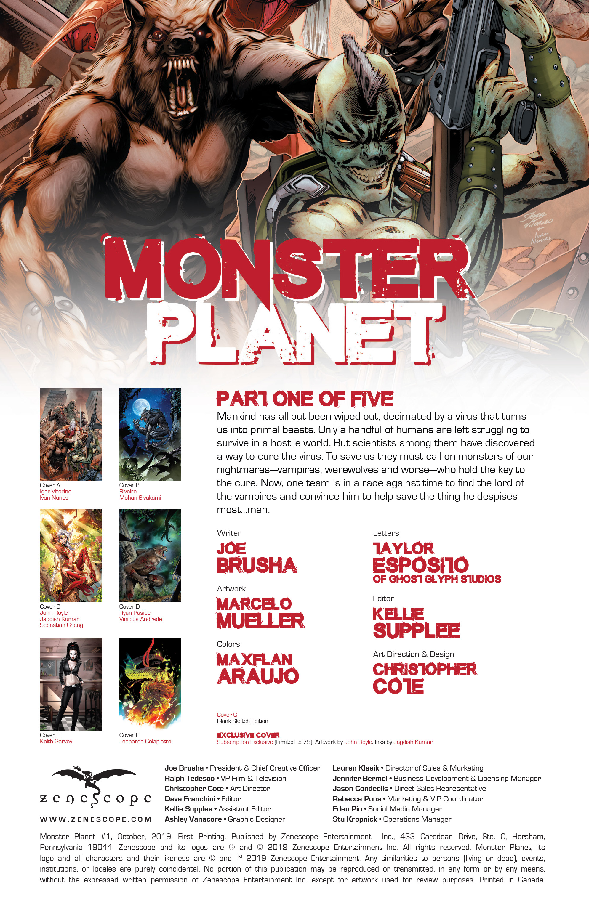Read online Monster Planet comic -  Issue #1 - 2
