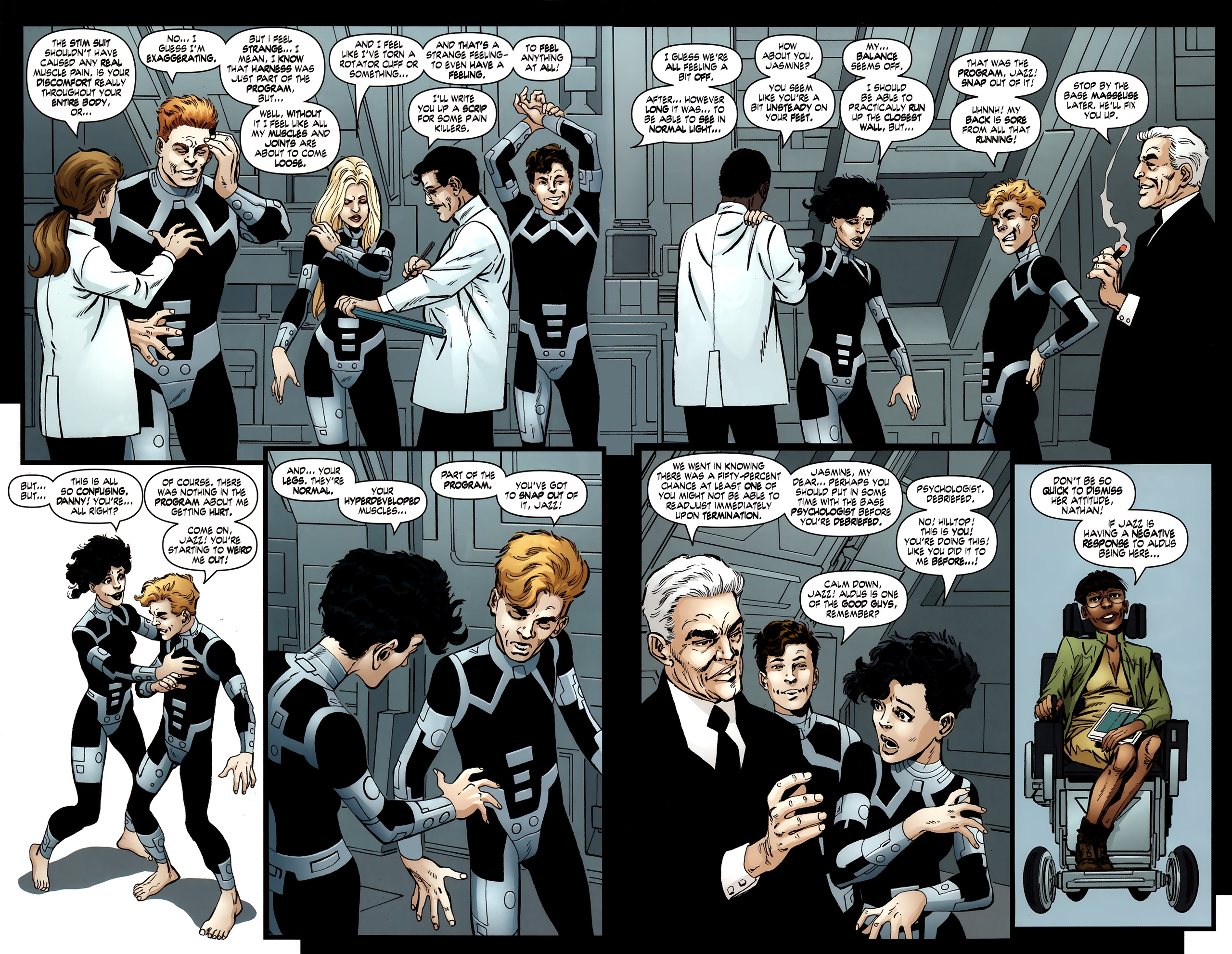 Read online John Byrne's Next Men (2010) comic -  Issue #1 - 4