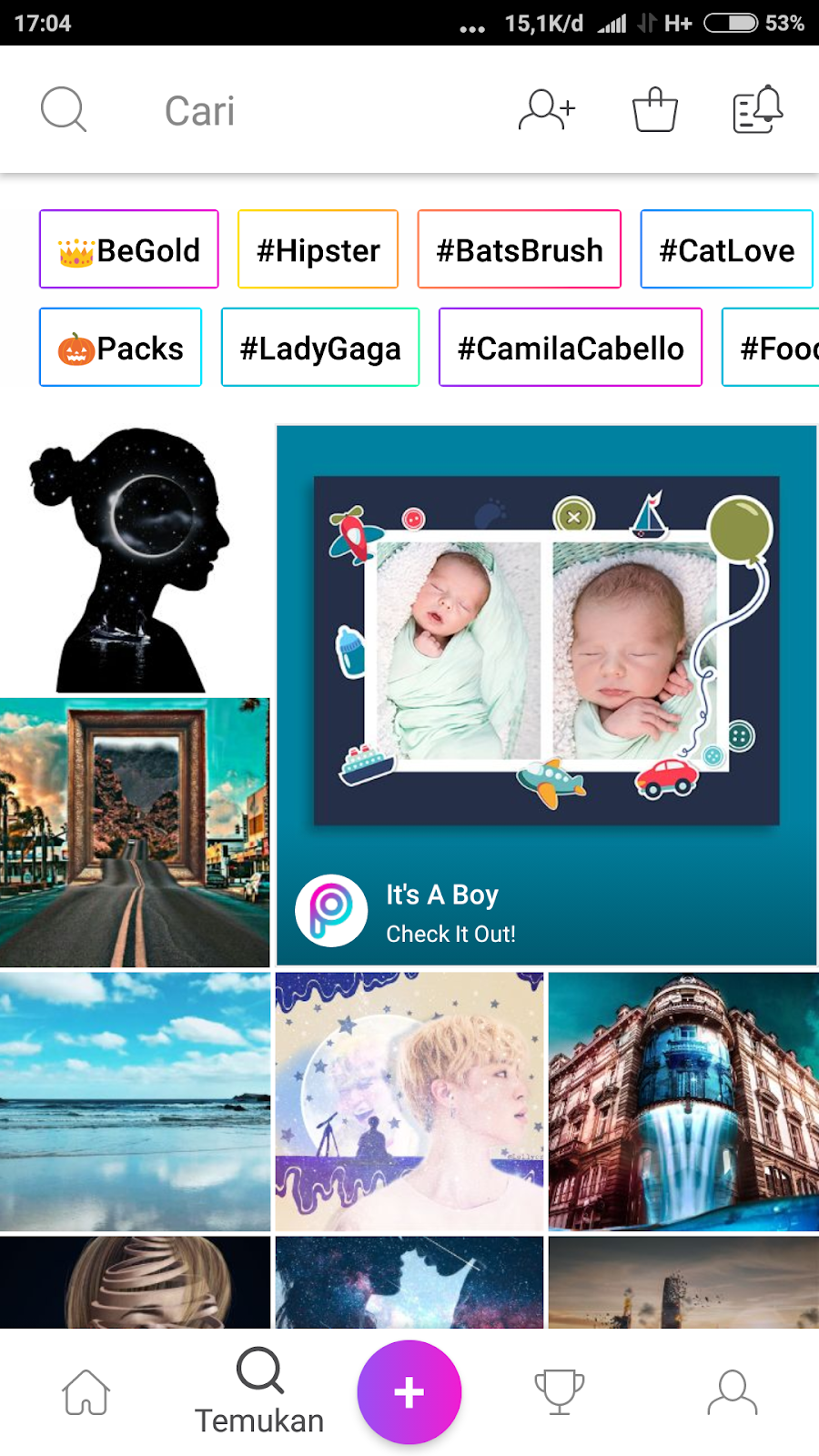 Review Aplikasi PicsArt di Android