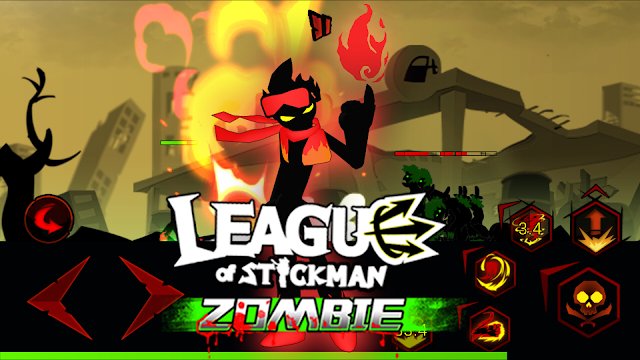 Download League of Stickman Zombie Mod Apk Terbaru