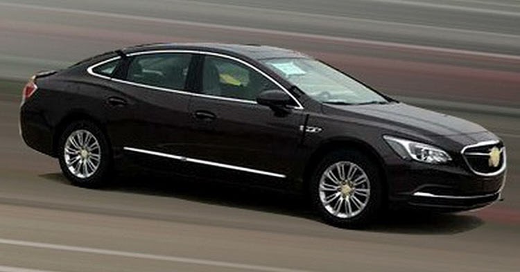 2017 Buick LaCrosse Sedan Exposed In China! 2017 Buick LaCrosse Sedan Exposed In China!