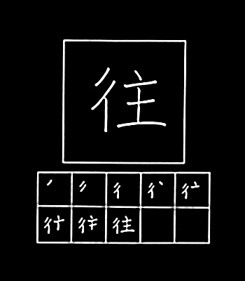 kanji meneruskan