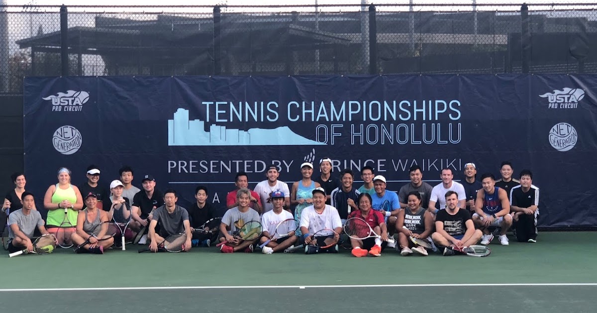 さとうあつこのハワイ不動産 Tennis Campionships of Honolulu Day3 テニスチャンピオンスップスホノルル3日目