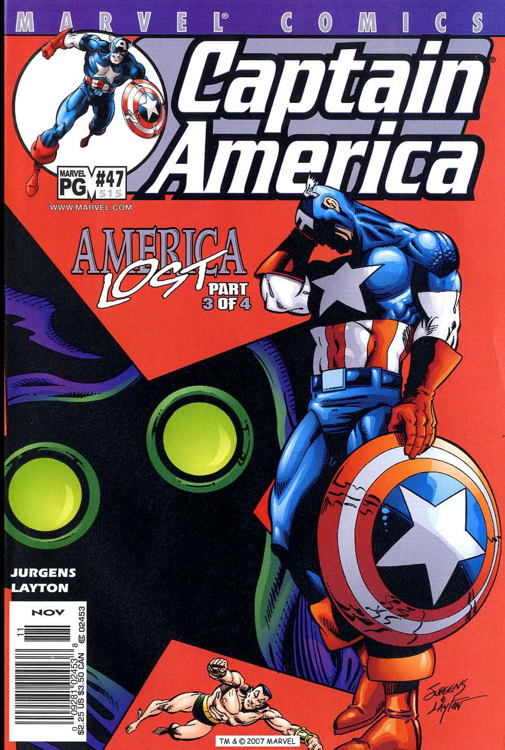 Read online Captain America (1998) comic -  Issue #47 - 1