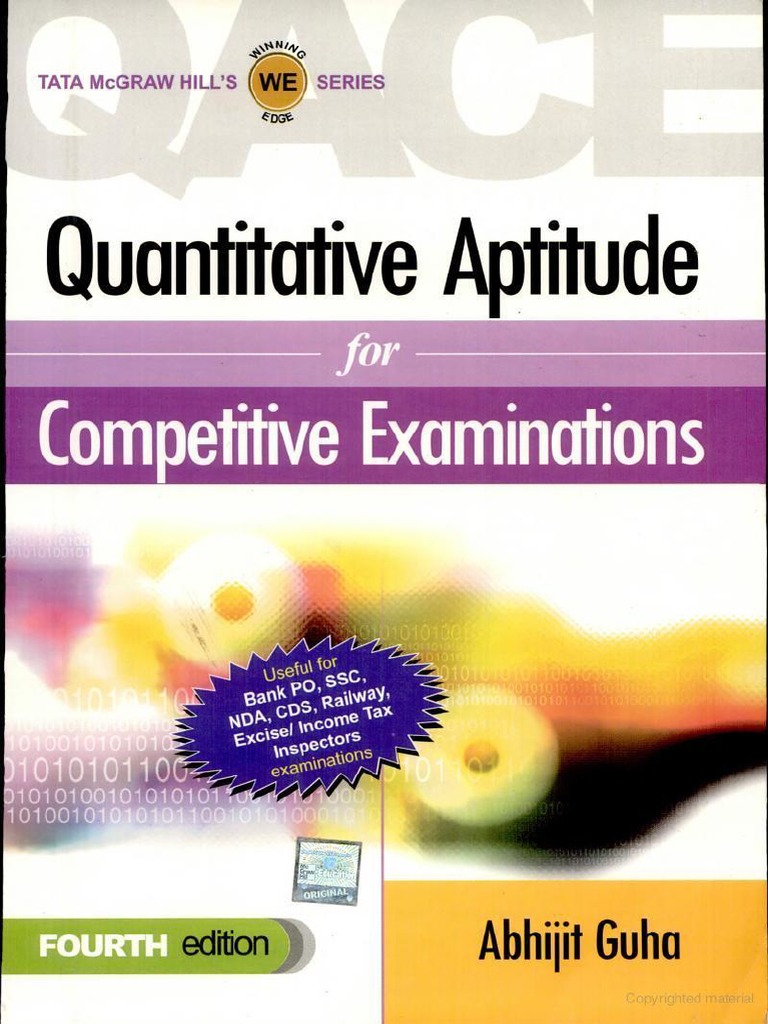 Quantitative Aptitude Test Series Pdf