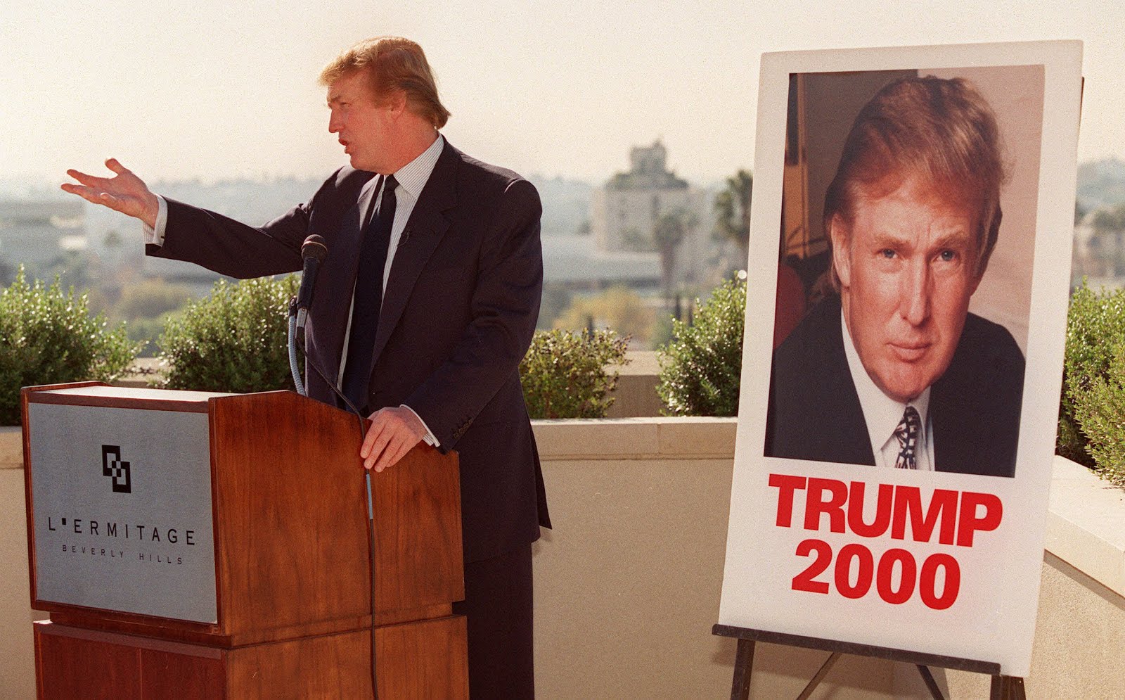 Donald Trump is always thinking of running for president blog