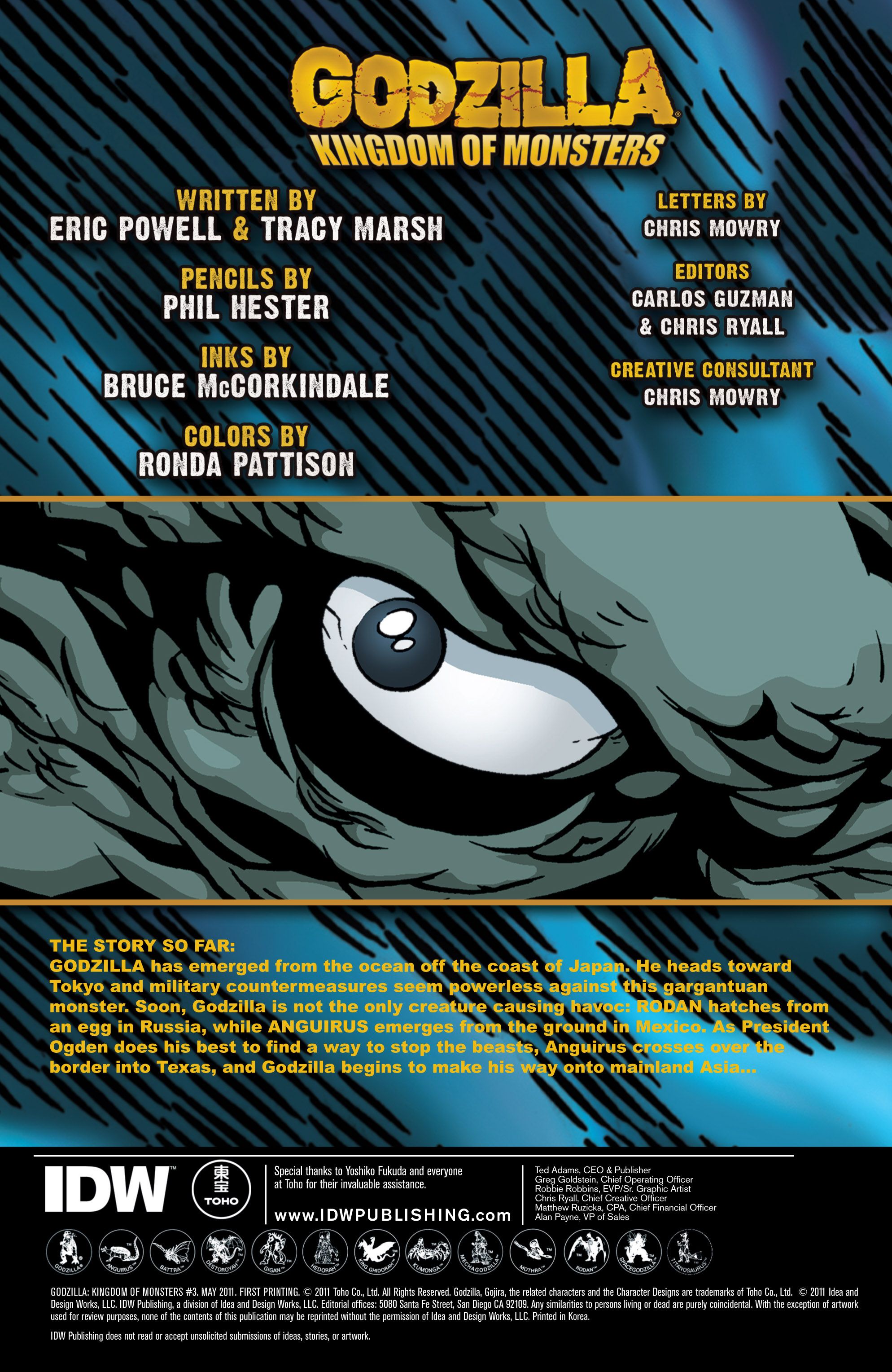 Read online Godzilla: Kingdom of Monsters comic -  Issue #3 - 4