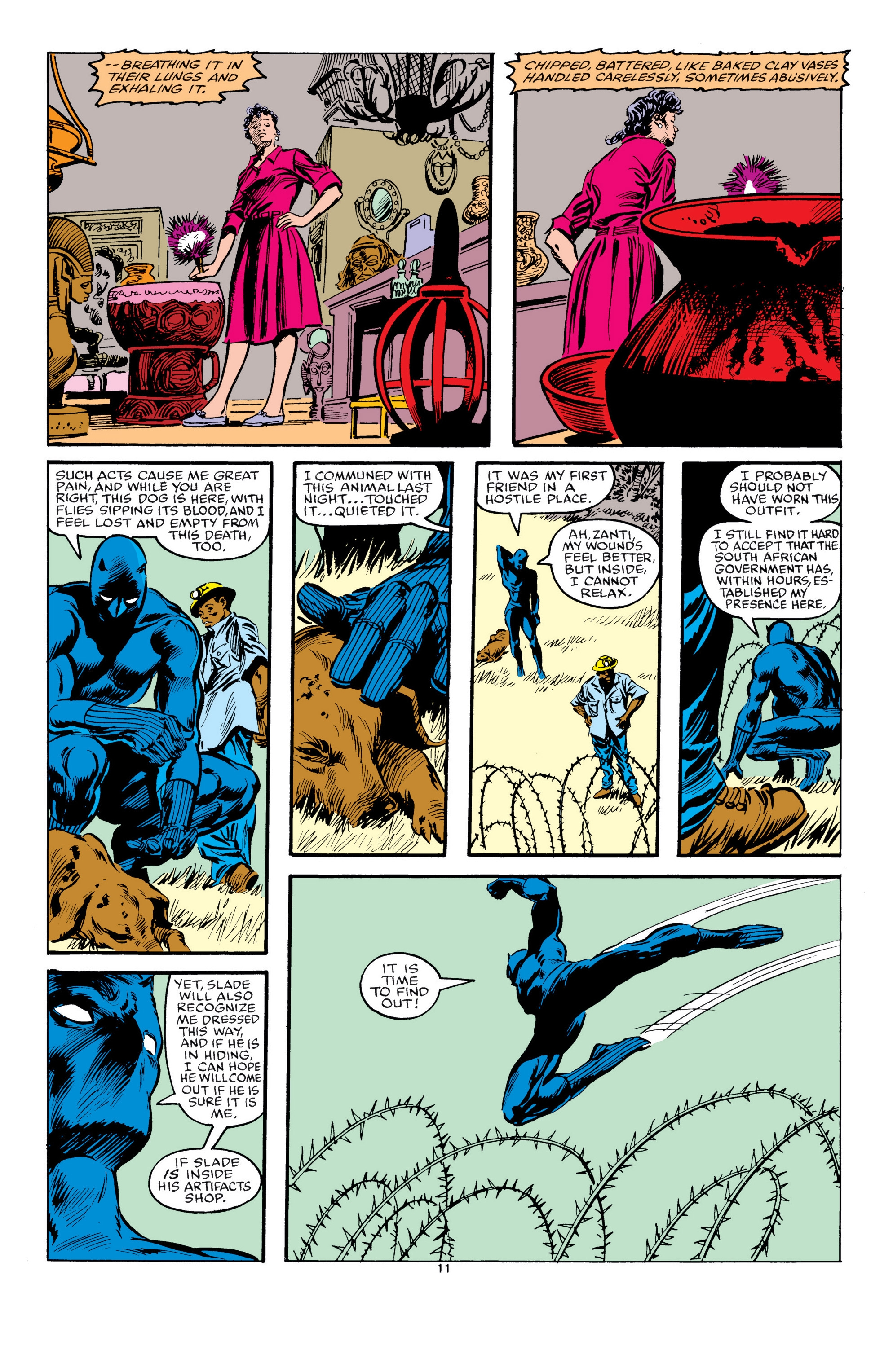 Read online Black Panther: Panther's Quest comic -  Issue # TPB - 58