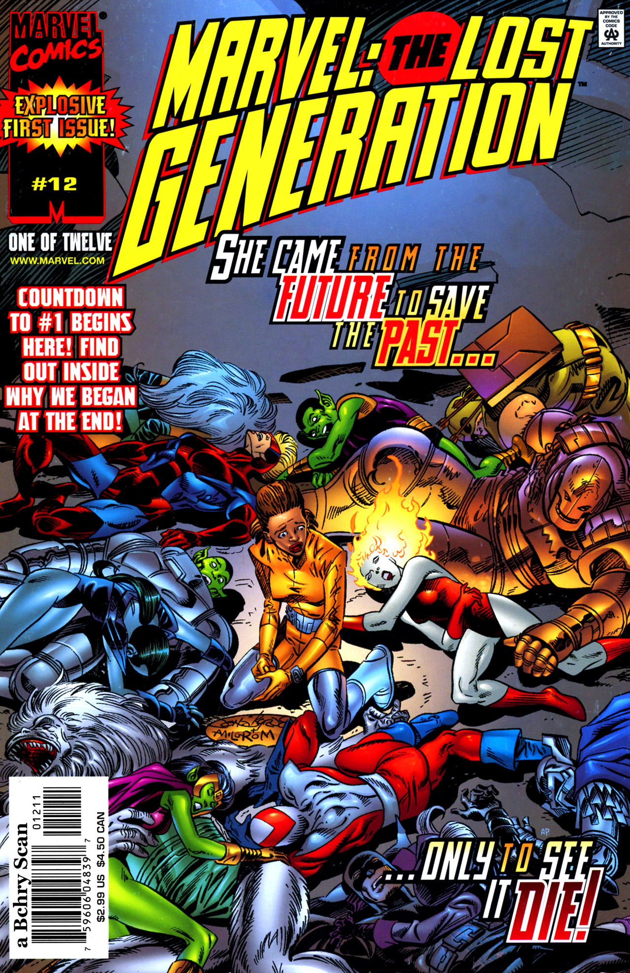 Read online Marvel: The Lost Generation comic -  Issue #12 - 1