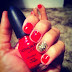 Awesome Red and Gold Nail Designs