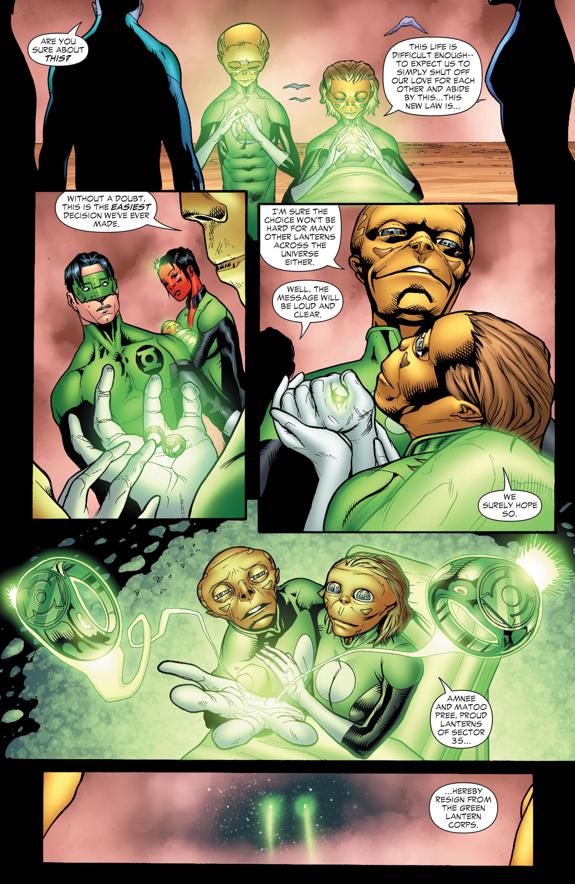 Read online Green Lantern Corps (2006) comic -  Issue #32 - 15