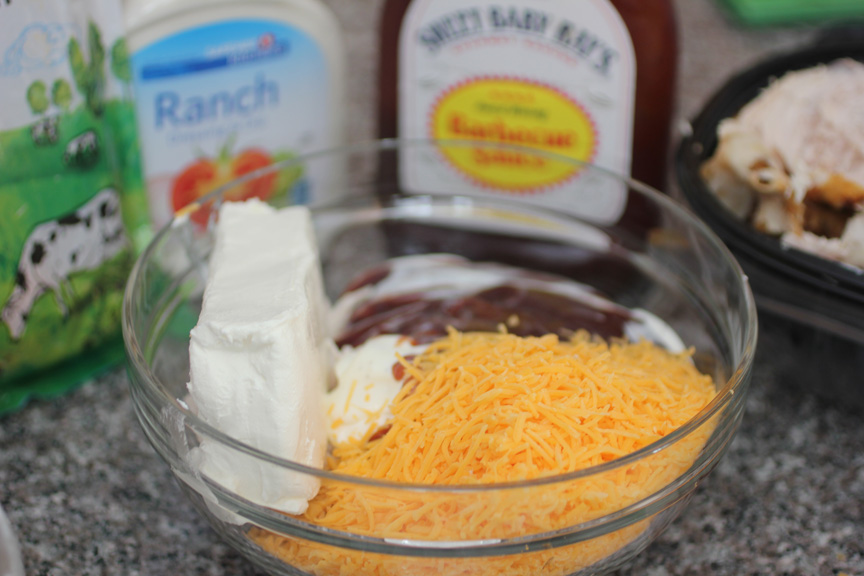 Crock Pot BBQ Chicken Dip Repeat Crafter Me
