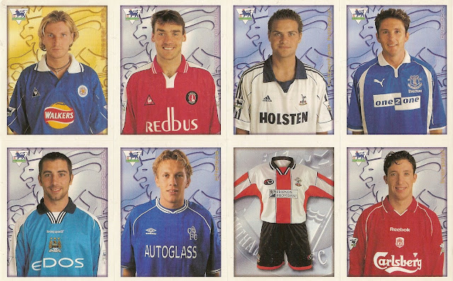 Pick Your Stickers Merlin Premier League 2001 Football Stickers Nos 201-408 