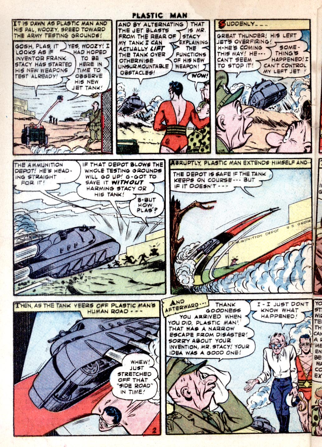 Read online Plastic Man (1943) comic -  Issue #46 - 4