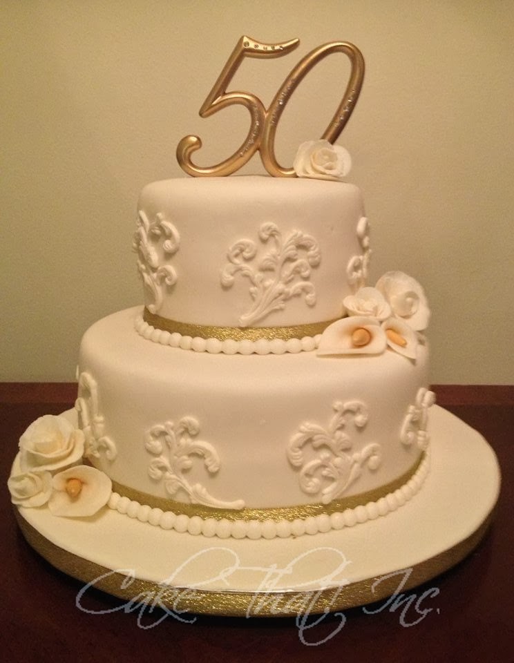  Cake  That Inc 50th  Wedding  Anniversary