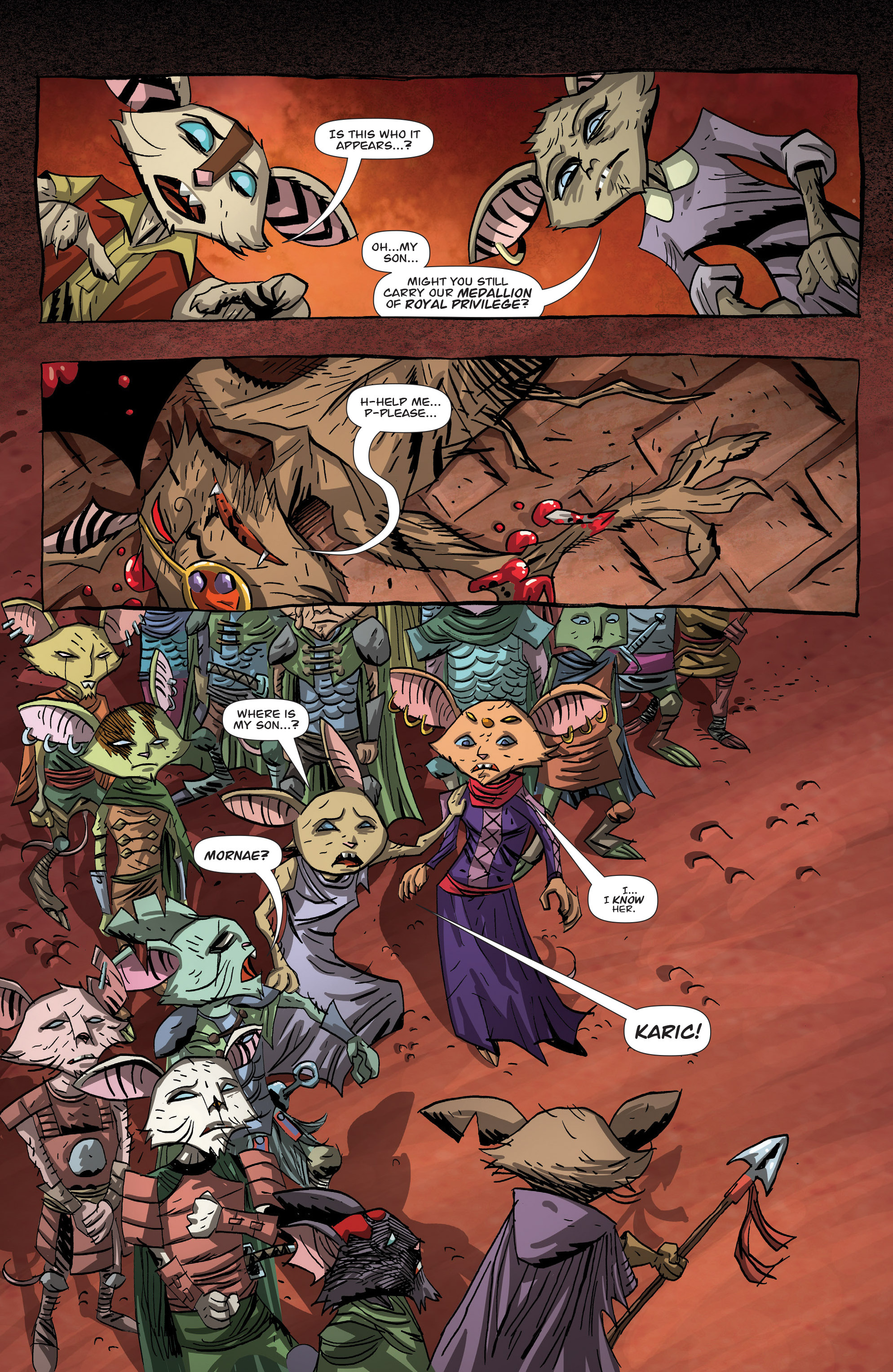 The Mice Templar Volume 5: Night's End issue 4 - Page 21