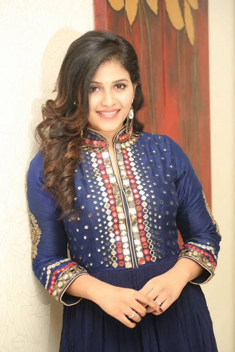Anjali at Chitrangada Movie Pre Release Function