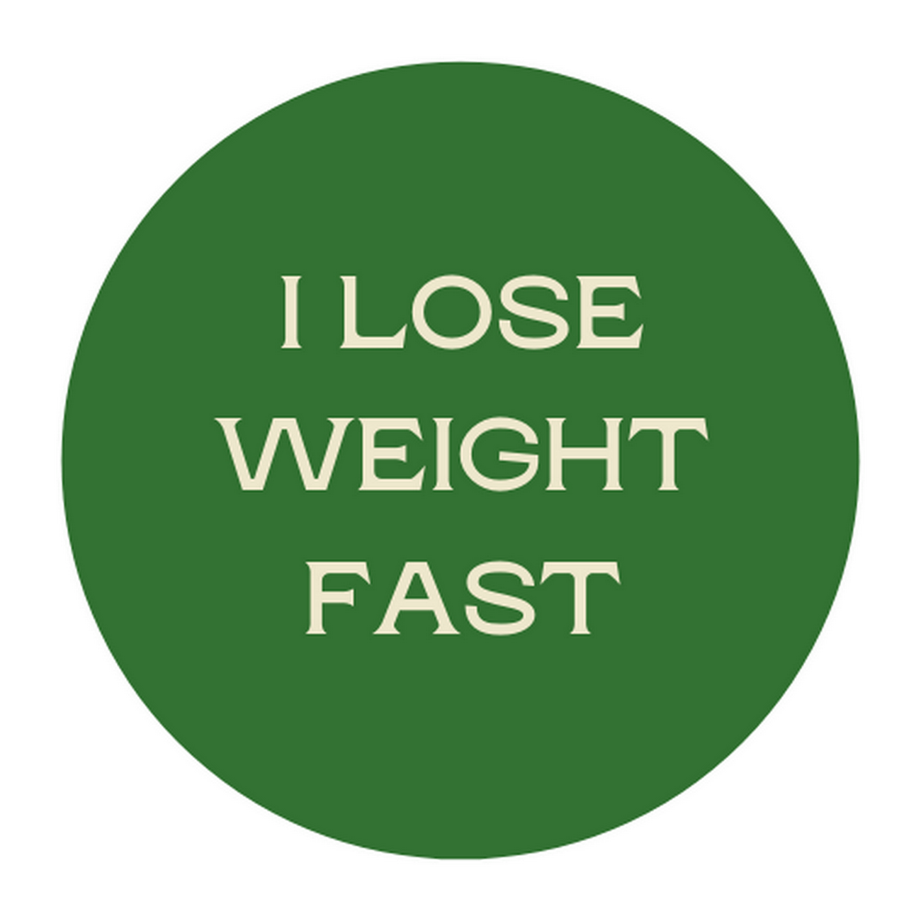 I Lose Weight Fast