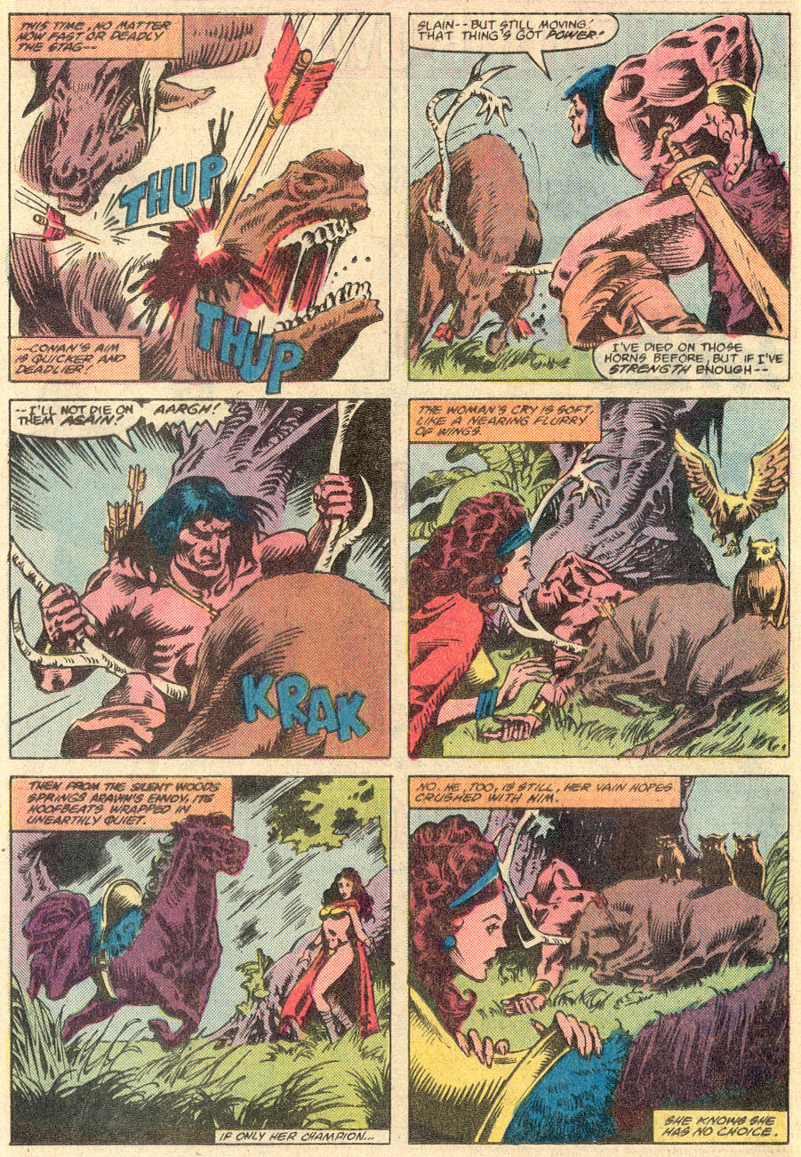 Read online Conan the Barbarian (1970) comic -  Issue #135 - 17