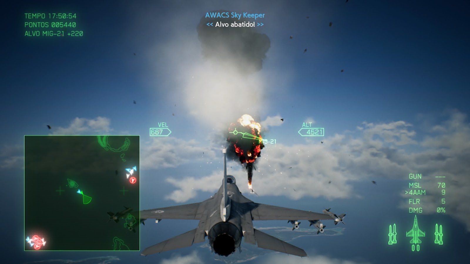 Análise: Ace Combat 7: Skies Unknown (Multi) é um excelente retorno da  franquia à nova geração - GameBlast
