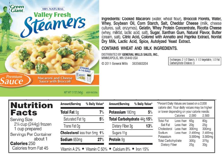 Family A Recipe for Life Ho, Ho, Ho Green Giant Valley Fresh