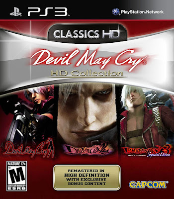 Devil May Cry HD Collection Game Cover PS3