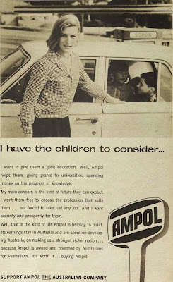 Ampol vintage ad 1967