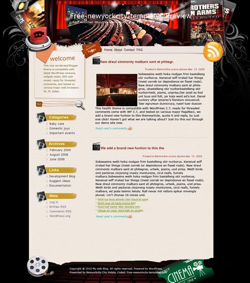 Show Time Blogger Templates