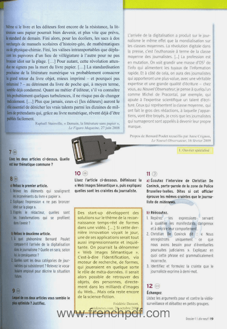 Télécharger Alter ego 5 pdf Niveau C1 / C2 méthode de français + CD audio