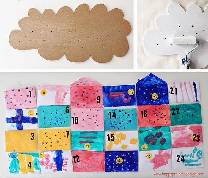 Calendario de Adviento DIY Calendario de Adviento DIY