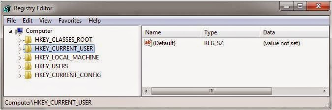 Gambar struktur registry windows 7 