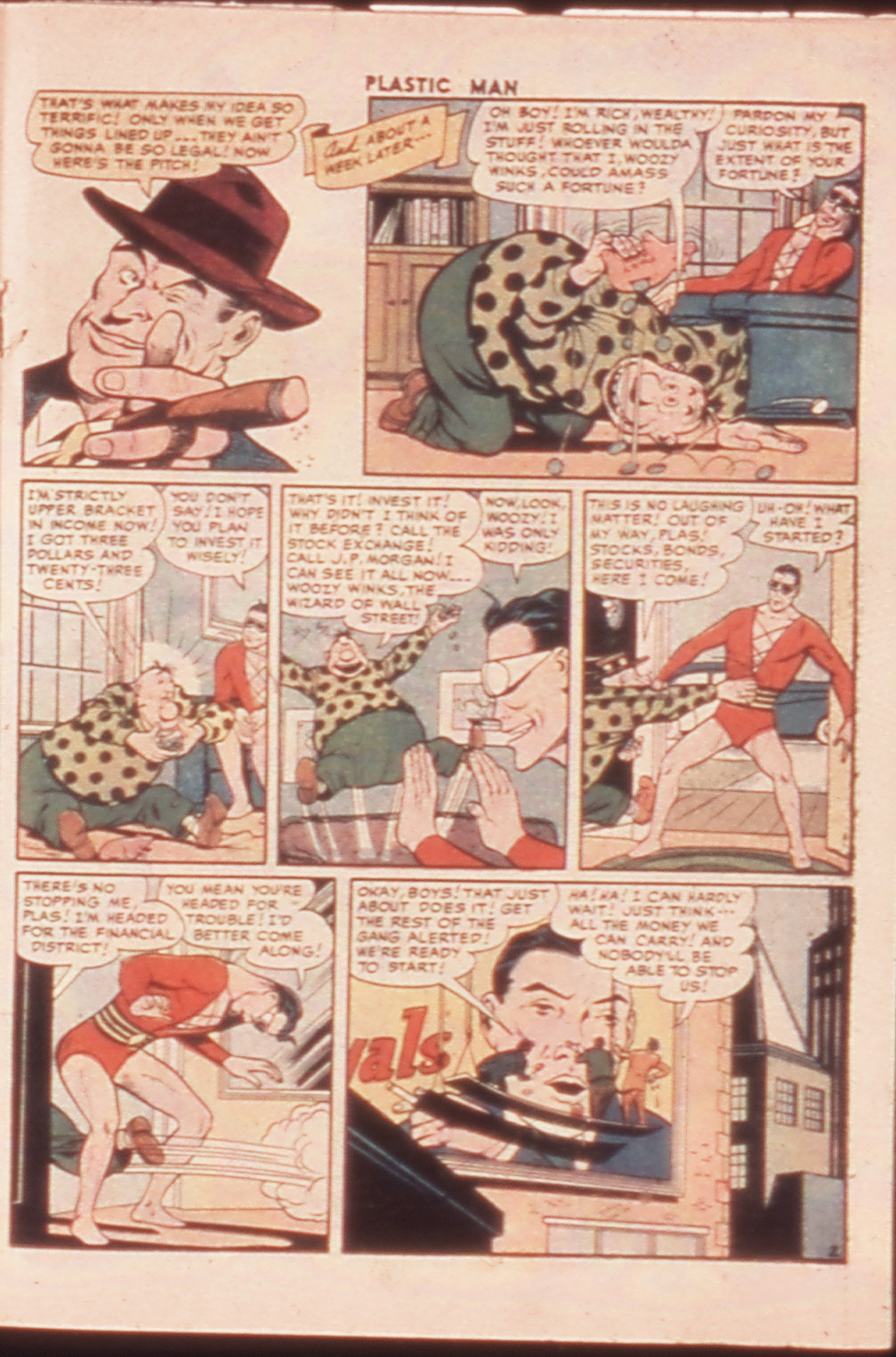 Read online Plastic Man (1943) comic -  Issue #62 - 19