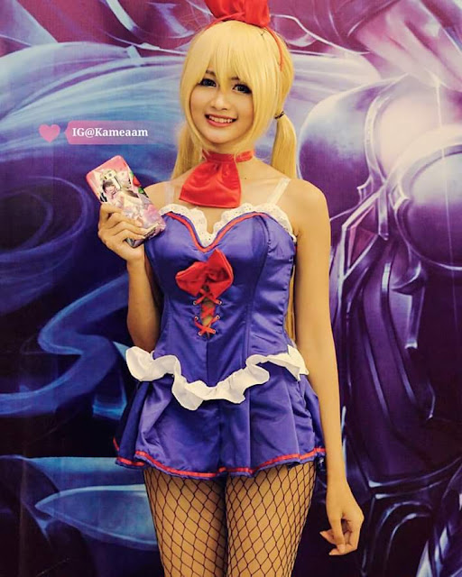 cosplay mobile legends layla bunny girl