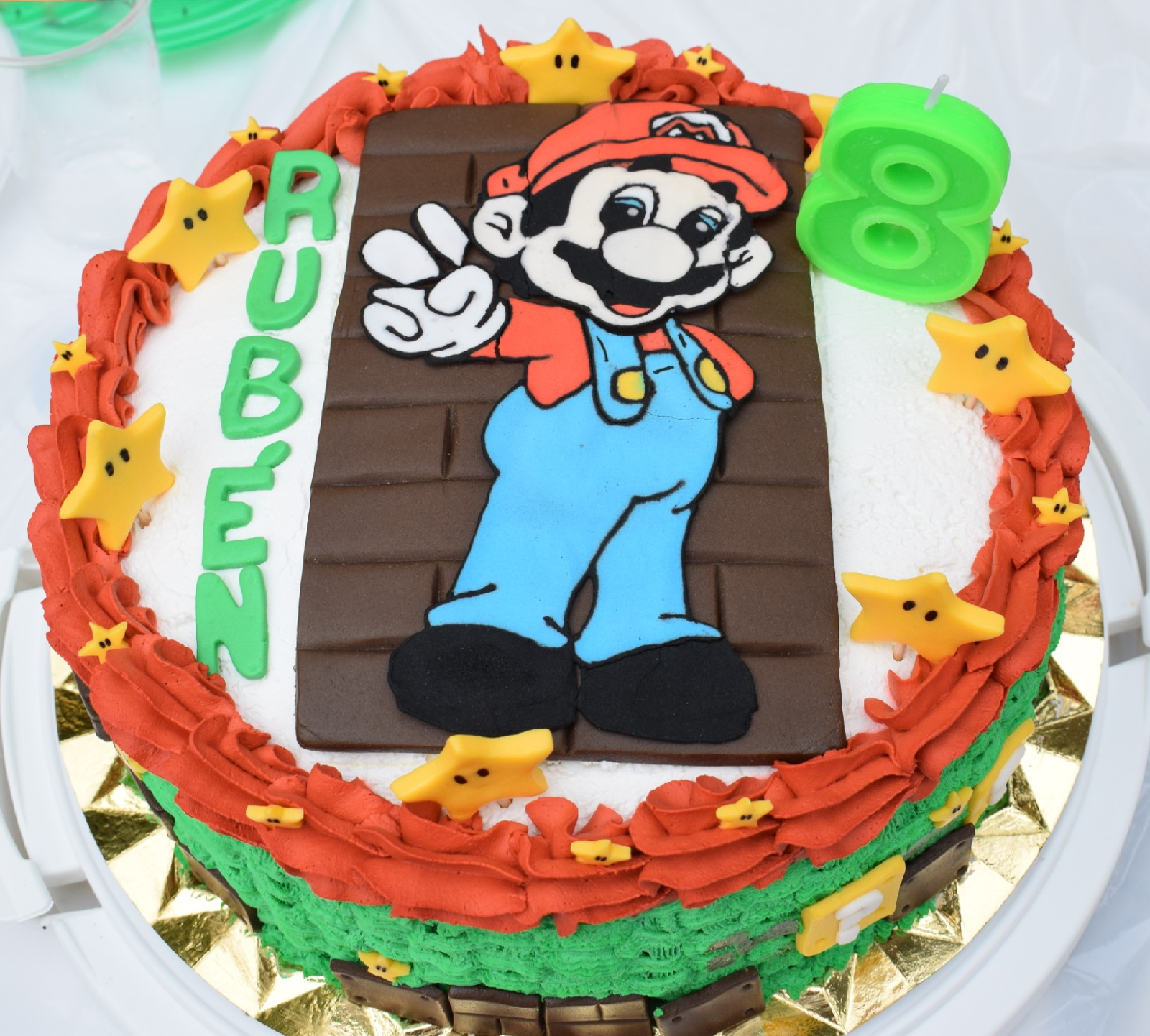 Gastronomic: Decoración Tarta Mario Bros