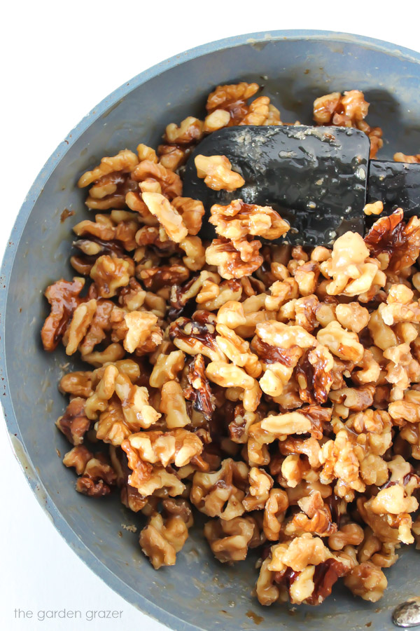 The Garden Grazer MapleVanilla Candied Nuts (5 minutes!)