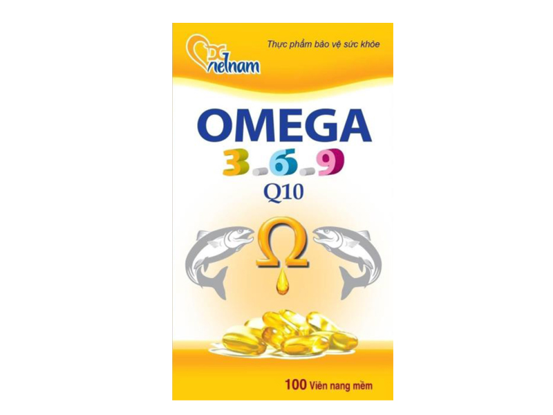 Thông tin dược, thực phẩm chức năng OMEGA 3,6,9 Q10 Bổ sung các acid
