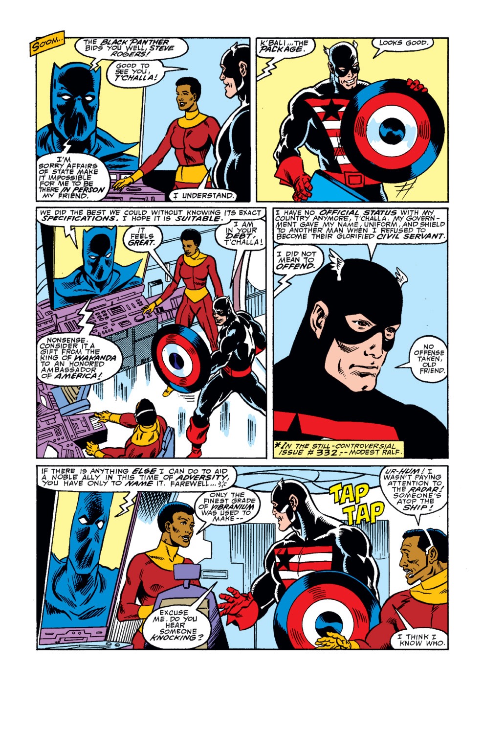 Read online Captain America (1968) comic -  Issue #342 - 7