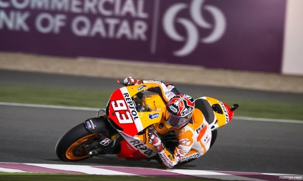 MotoGP : Hasil kualifikasi Losail Qatar . . . Marquez start di posisi pertama !