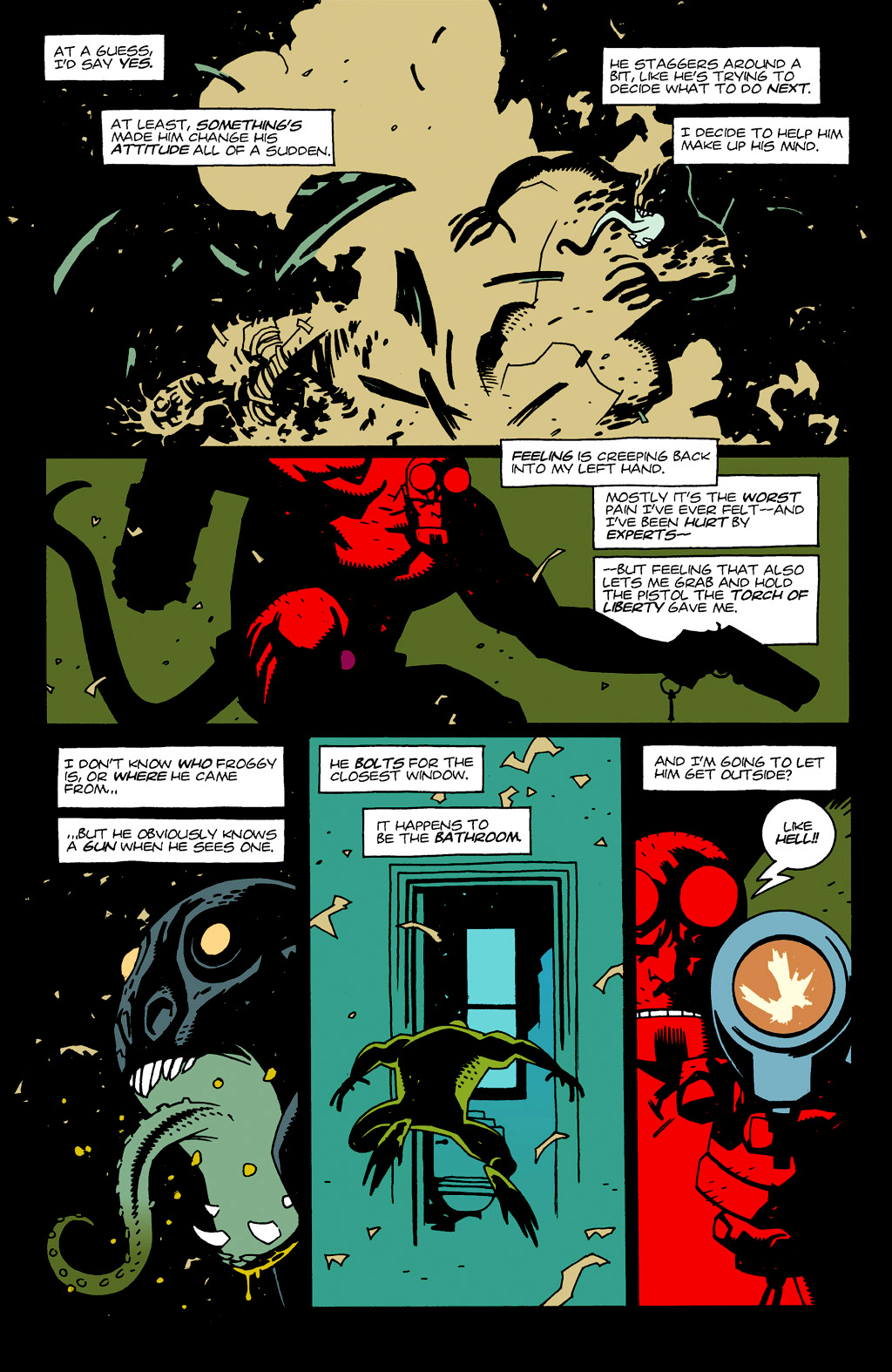 Read online Hellboy: Seed of Destruction comic -  Issue #1 - 21