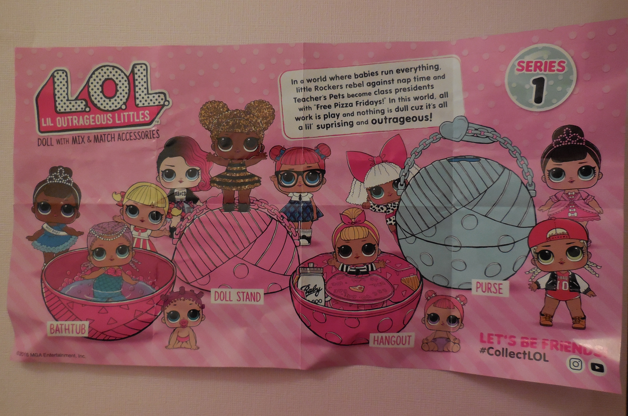 lol surprise display and play