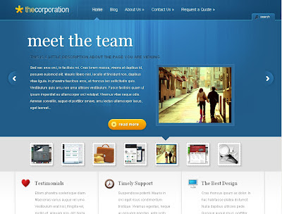 TheCorporation Wordpress Theme