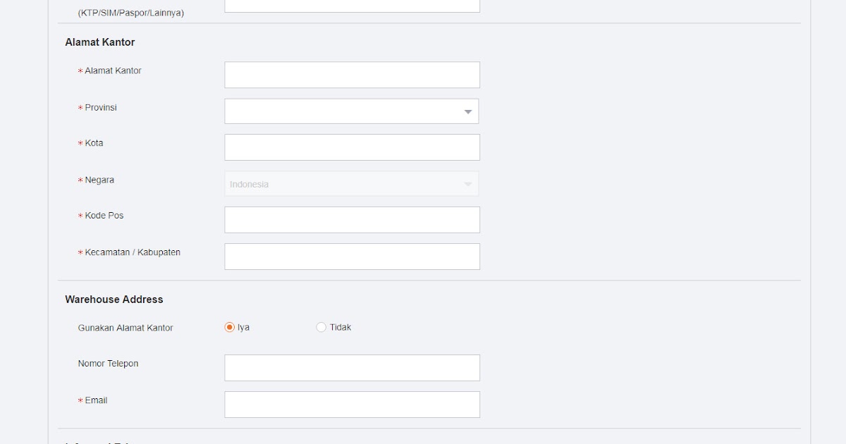 Cara Daftar Jualan Di Lazada Lewat Hp - Daftar Ini