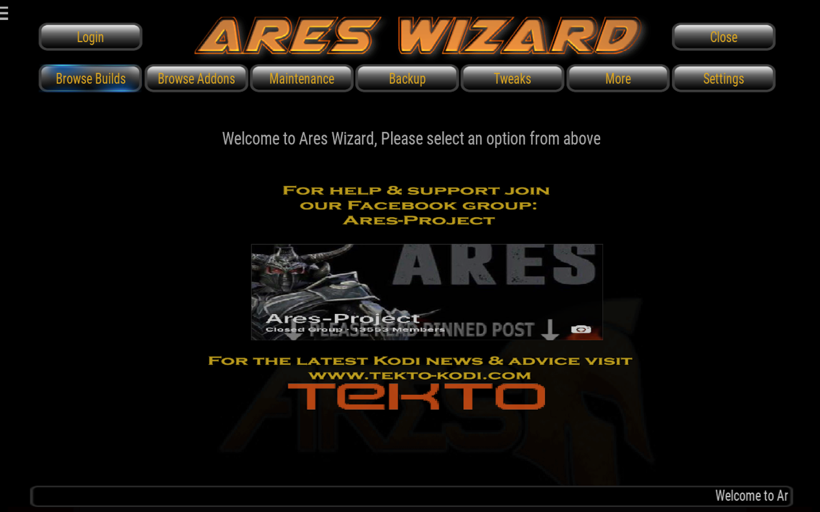 Ares Wizard URL Updated! TutorialXware