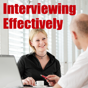 interviewing effectively