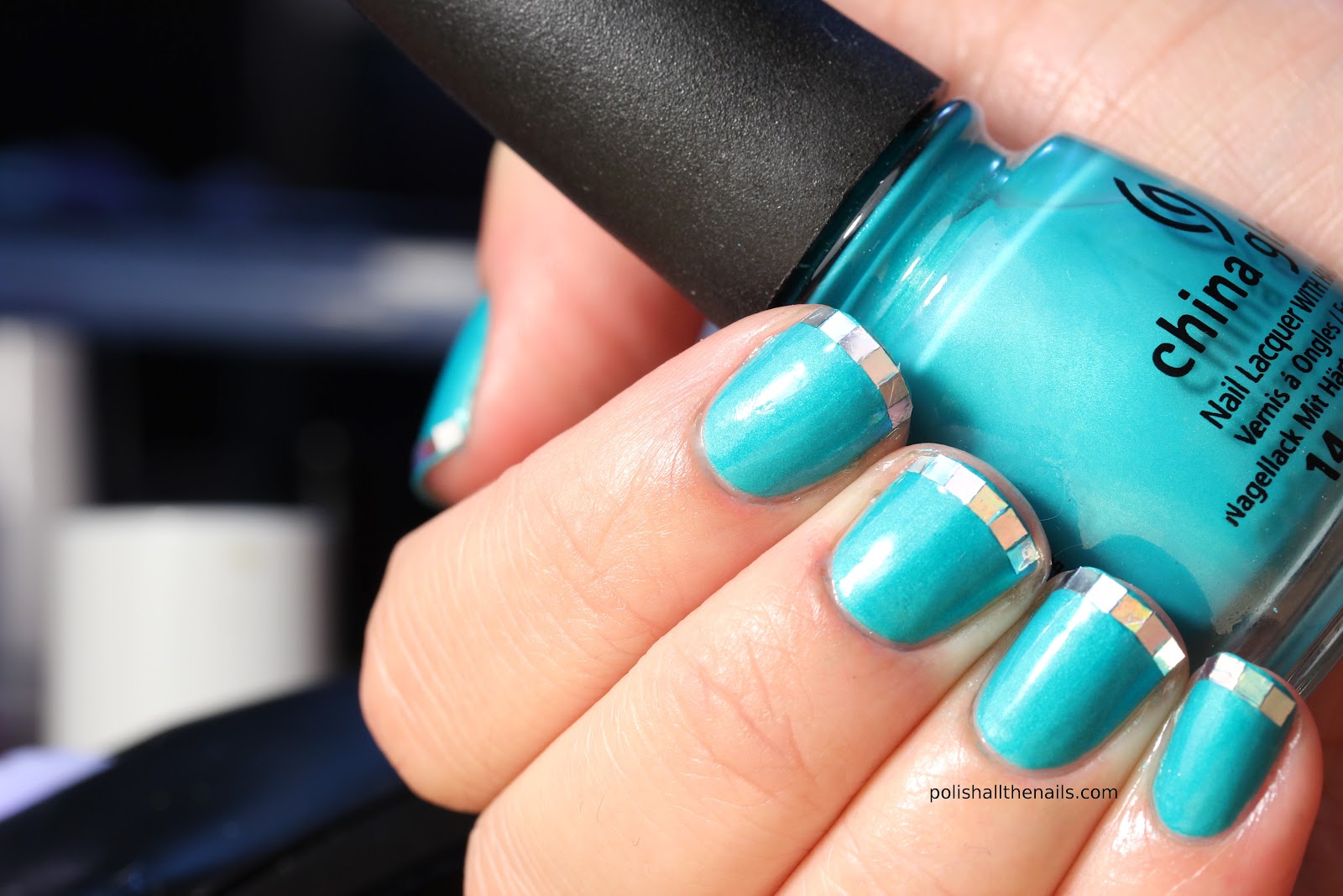 Turquoise Nails!