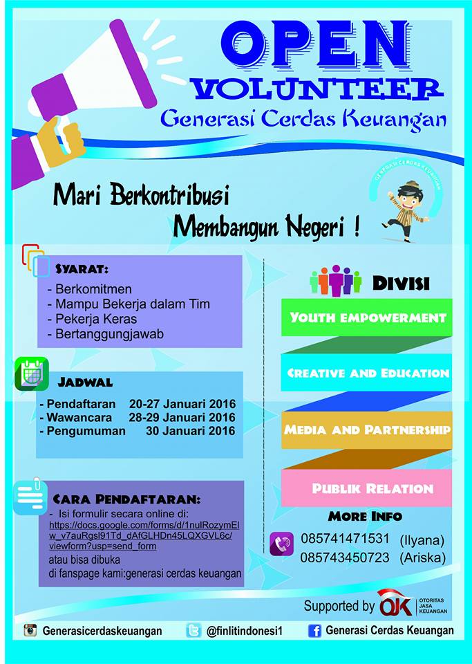PENGISIAN FORMULIR VOLUNTEER BLC TELKOM - TKJ